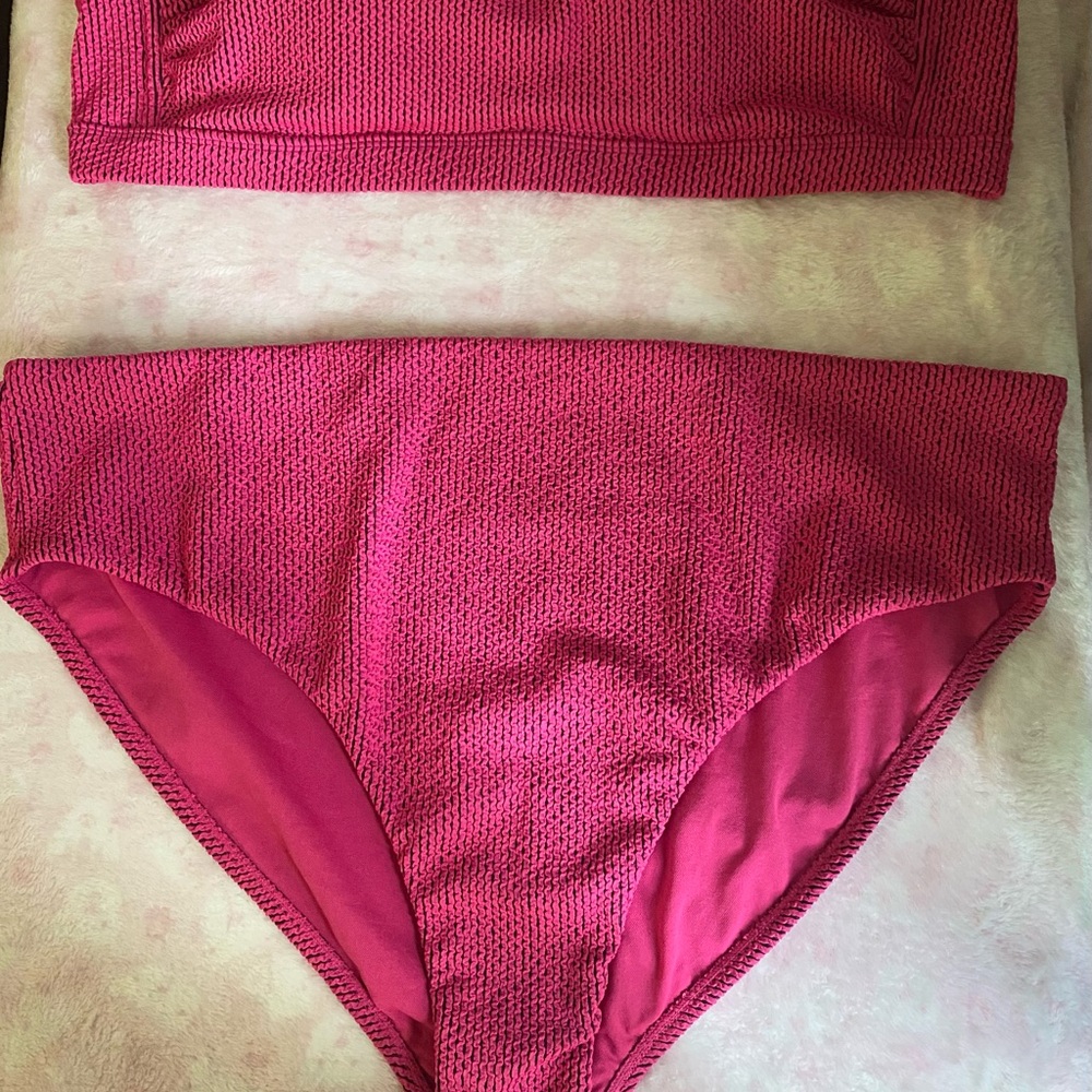 Tabitha Brown Hot Pink Swimwear